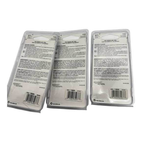 Nailene French Tip 2 Go White French Tip‎ Pen & Top Coat Set – Lot of 3 - Picture 2 of 9